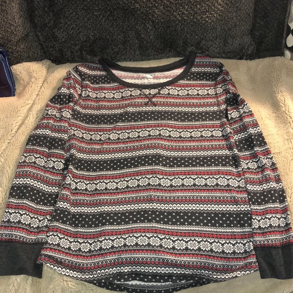 🎉4 for $20 Old Navy Thermal Knit Pajama Top, XL - Picture 1 of 6